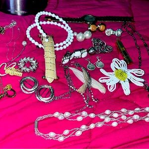 Lot of mixed jewelry 27 pieces #116